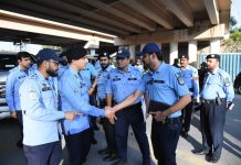 Islamabad (TNS) IGP Captain (Retd.) Muhammad Sohail Chaudhry Conducts Citywide Visit; Reviews Law and Order, Field Deployment and Operational Preparedness