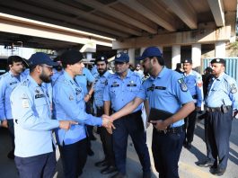 Islamabad (TNS) IGP Captain (Retd.) Muhammad Sohail Chaudhry Conducts Citywide Visit; Reviews Law and Order, Field Deployment and Operational Preparedness