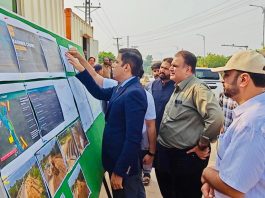 ISLAMABAD (TNS) Chairman CDA Visits Kashmir Chowk to Review Latest Progress on Project and Traffic Management Measures