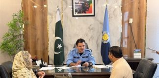 Islamabad (TNS) Police Hold Open Courts to Ensure Prompt Resolution of Citizens’ IssuesDIG Islamabad Ali Waseem and SSP Operations Qazi Ali Raza hear citizens’ complaints