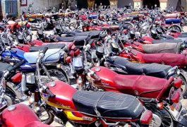 Islamabad (TNS) Four motorcycles belonging to citizens were stolen from various areas under the jurisdiction of Ps