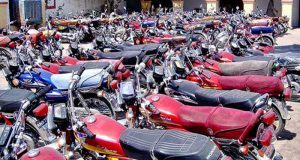 Islamabad (TNS) Three motorcycles belonging to citizens were stolen from various areas under the jurisdictions of Karachi Company, Ramna, and Bani Gala police stations.