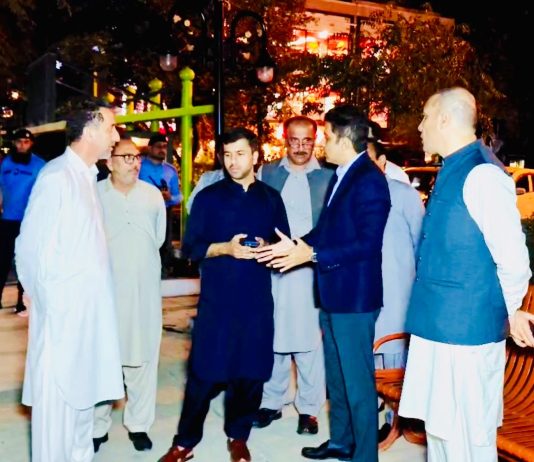 ISLAMABAD (TNS) CHAIRMAN CDA REVIEWS UPLIFTING, BEAUTIFICATION AND DEVELOPMENT WORKS OF SUPER MARKET, KOHSAR MARKET AND DIPLOMATIC ENCLAVE IN ISLAMABAD