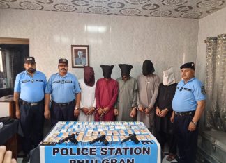 Islamabad (TNS) Five Members of Dangerous ‘Manna’ Gang Involved in Multiple Theft and Robbery Incidents Arrested