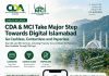 ISLAMABAD (TNS) CDA & MCI Take Major Step Towards Digital Islamabad