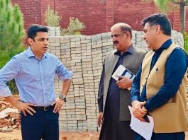 ISLAMABAD (TNS) Chairman CDA Visits National Police Academy, Reviews Progress on Ongoing Development Project