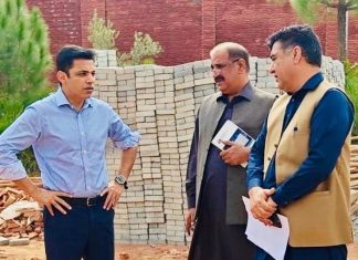 ISLAMABAD (TNS) Chairman CDA Visits National Police Academy, Reviews Progress on Ongoing Development Project