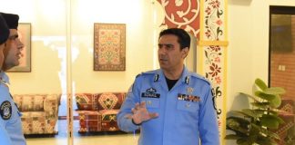 Islamabad (TNS) IGP Visits Capital Patrols Headquarters and Police Stations; Reviews Development Work and Public Facilities،Islamabad