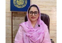 Rahim Yar Khan (TNS) — Dr. Sajida Naseem Emphasizes Breast Cancer Awareness, Early Diagnosis, and Preventive Measures
