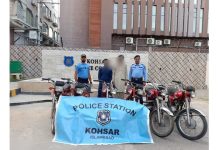 Islamabad (TNS) Police Crack Down on Motorcycle Theft Gangs, Arrest 10 accused