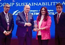 Lahore (TNS) Fatima Fertilizer Secures Top Position at UN GCNP Sustainability Awards 2026