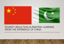 ISLAMABAD (TNS) Beyond Poverty Reduction: What Pakistan can learn from China`s development journey