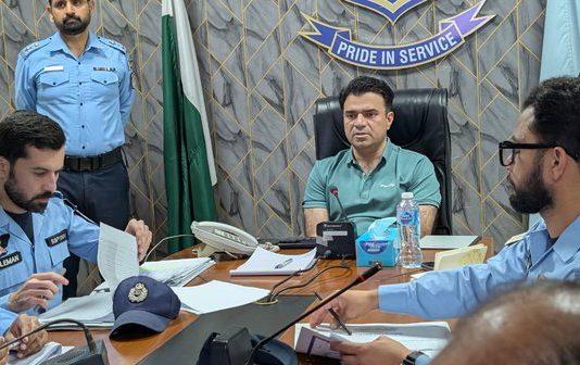 Islamabad (TNS) DIG Reviews Crime Prevention Measures, Directs Swift Action Against Criminals