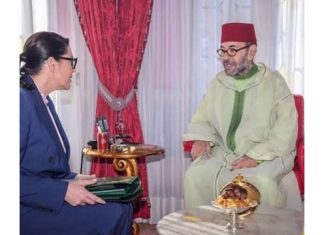 Rabat (TNS) Moroccan King Mohammed VI received Fatima Ezzahra El Mansouri a Head of Government