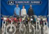 Islamabad (TNS) Two Members of “Sheru Gang” Involved in Motorcycle Theft Arrested; Six Stolen Motorcycles Recovered