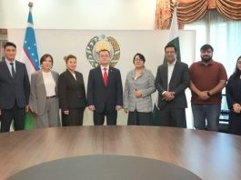 Islamabad (TNS) International Business Women Association (IBWA), Uzbekistan Delegation Meets Ambassador of the Republic of Uzbekistan to Pakistan at Islamabad