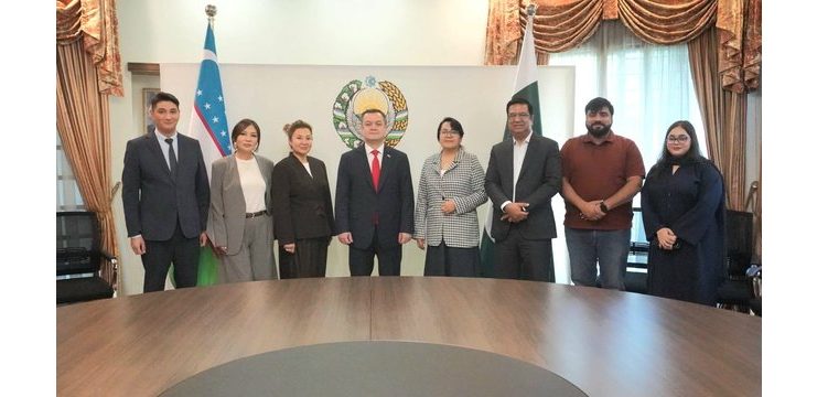 Islamabad (TNS) International Business Women Association (IBWA), Uzbekistan Delegation Meets Ambassador of the Republic of Uzbekistan to Pakistan at Islamabad
