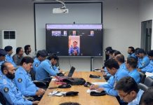 Islamabad (TNS) DIG Islamabad Chairs Zoom Meeting on Law and Order, Directs Enhanced Security and Effective Policing Islamabad Deputy Inspector General of Police (DIG) Islamabad Ali Waseem chaired a Zoom meeting to review the law and order and security situation in the federal capital