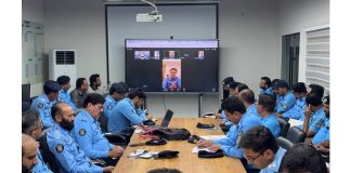 Islamabad (TNS) DIG Islamabad Chairs Zoom Meeting on Law and Order, Directs Enhanced Security and Effective Policing Islamabad Deputy Inspector General of Police (DIG) Islamabad Ali Waseem chaired a Zoom meeting to review the law and order and security situation in the federal capital