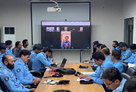 Islamabad (TNS) DIG Islamabad Chairs Zoom Meeting on Law and Order, Directs Enhanced Security and Effective Policing Islamabad Deputy Inspector General of Police (DIG) Islamabad Ali Waseem chaired a Zoom meeting to review the law and order and security situation in the federal capital