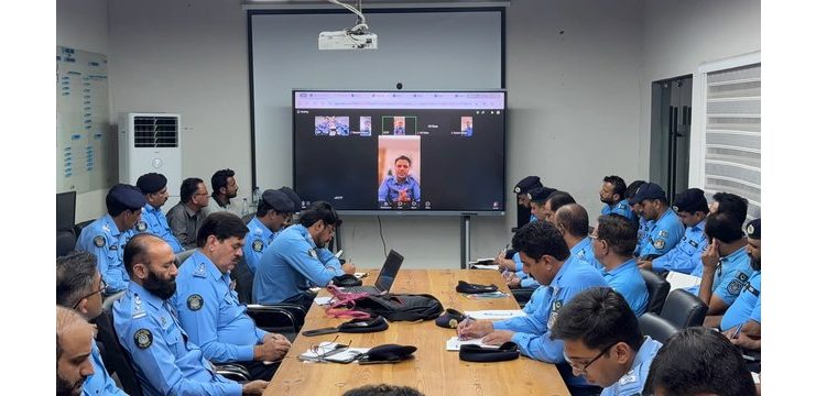Islamabad (TNS) DIG Islamabad Chairs Zoom Meeting on Law and Order, Directs Enhanced Security and Effective Policing Islamabad Deputy Inspector General of Police (DIG) Islamabad Ali Waseem chaired a Zoom meeting to review the law and order and security situation in the federal capital