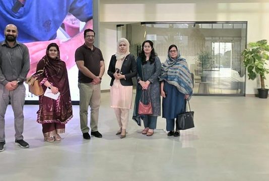 Islamabad (TNS) Vice Chancellor, Shaheed Benazir Bhutto Women University (SBBWU), Peshawar, Visits Silicon Village, Capital Smart City, Islamabad