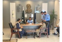 Islamabad (TNS) SSP Operations Qazi Ali Raza Holds Open Court; Zonal SPs Conduct Crime Meetings and Issue Directives for Crime Prevention and Timely Disposal of Cases