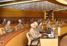 Rawalpindi (TNS) Field Marshal Syed Asim Munir, NI (M), HJ, Chief of Army Staff and Chief of Defence Forces (COAS & CDF), presided over the 277th Corps Commanders’ Conference at General Headquarters (GHQ), Rawalpindi.