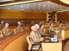 Rawalpindi (TNS) Field Marshal Syed Asim Munir, NI (M), HJ, Chief of Army Staff and Chief of Defence Forces (COAS & CDF), presided over the 277th Corps Commanders’ Conference at General Headquarters (GHQ), Rawalpindi.