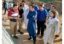 ISLAMABAD (TNS) Chairman CDA visits Islamabad Expressway East Project, Directs Completion of Project with Strict Quality Standards