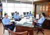 Islamabad (TNS) Inspector General of Police (IGP) Islamabad Captain (Retd.) Muhammad Sohail Chaudhry chaired an important meeting with DIG Islamabad Ali Waseem, DIG Headquarters Muhammad Jawad Tariq and SSP Security/Administration Muhammad Shehryar Khan