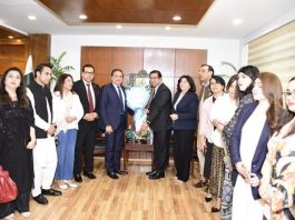 ISLAMABAD (TNS) International Business Women Association (IBWA), Uzbekistan Delegation Visited Islamabad Chamber of Commerce and Industry (ICCI)