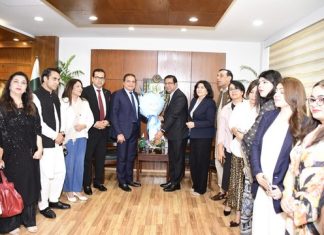 ISLAMABAD (TNS) International Business Women Association (IBWA), Uzbekistan Delegation Visited Islamabad Chamber of Commerce and Industry (ICCI)
