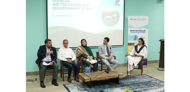 LAHORE (TNS) LUMS Launches CAPE To Investigate Sources of Air Pollution in Punjab