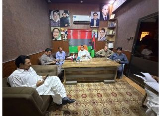 Karachi (TNS) Pakistan Peoples Party District West Finalizes Arrangements for October 18 Programme Honouring the Martyrs of Karsaz.