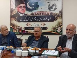 Islamabad (TNS) Liaquat Ali Khan Remembered for Selflessness, Statesmanship and Devotion to Pakistan
