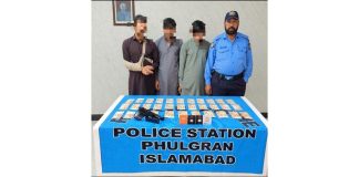 Islamabad (TNS) Three House Burglary Gang Members Arrested