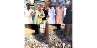 Karachi (TNS) UC-14 Manghopir Town’s Sanitation System Collapses as All Four Wards Remain Buried in Garbage