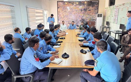 Islamabad (TNS) Under the supervision of Senior Superintendent of Police (SSP) Operations Islamabad Qazi Ali Raza, a training seminar on the Police Station Record Management System (PSRMS) was organized for Front Desk Officers (FDOs) at police stations and the readers of Zonal SPs and Sub-Divisional Police Officers (SDPOs)